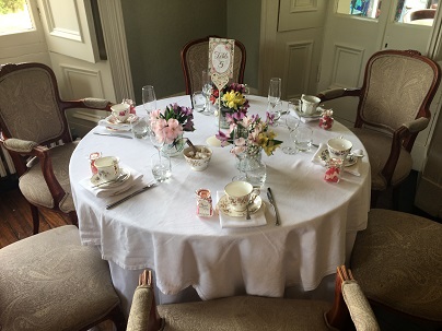 Afternoon tea wedding